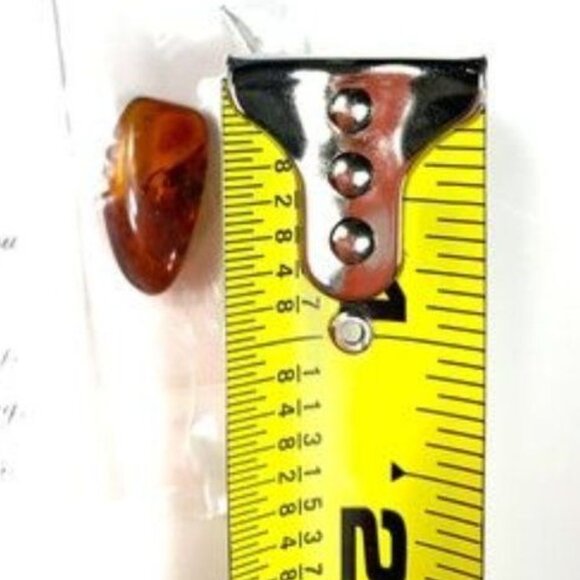 Two Amber Amulet Talisman Pieces - Picture 7 of 11